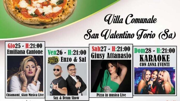 A San Valentino Torio Pizza Festival dal 25 al 28 agosto 2022
