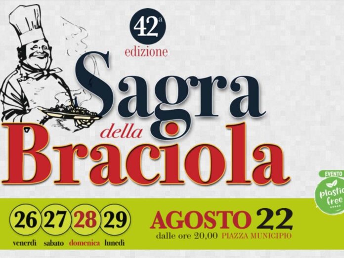 Montecorvino Rovella in festa per la Sagra della Braciola dal 26 al 29 agosto 2022