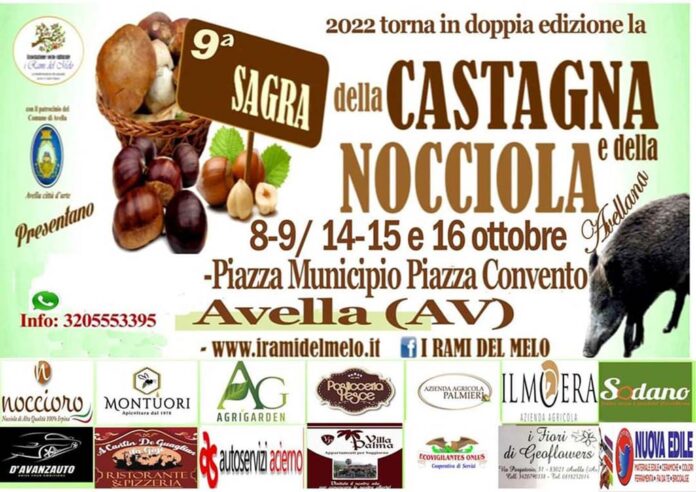 Due week end per la Sagra della Castagna e della Nocciola Avellana