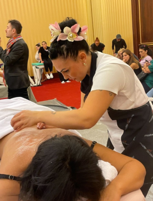 La palmese Rossella Minervino seconda al Campionato Internazionale di Massaggio