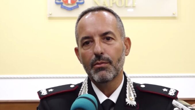 Il Generale Enrico Scandone sull’impegno dei Carabinieri sull’isola d’Ischia