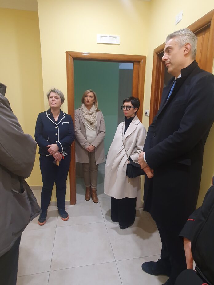 San Giorgio a Cremano. La Commissione Europea in visita al Centro antiviolenza Maria, realizzato in beni confiscati alla criminalita’