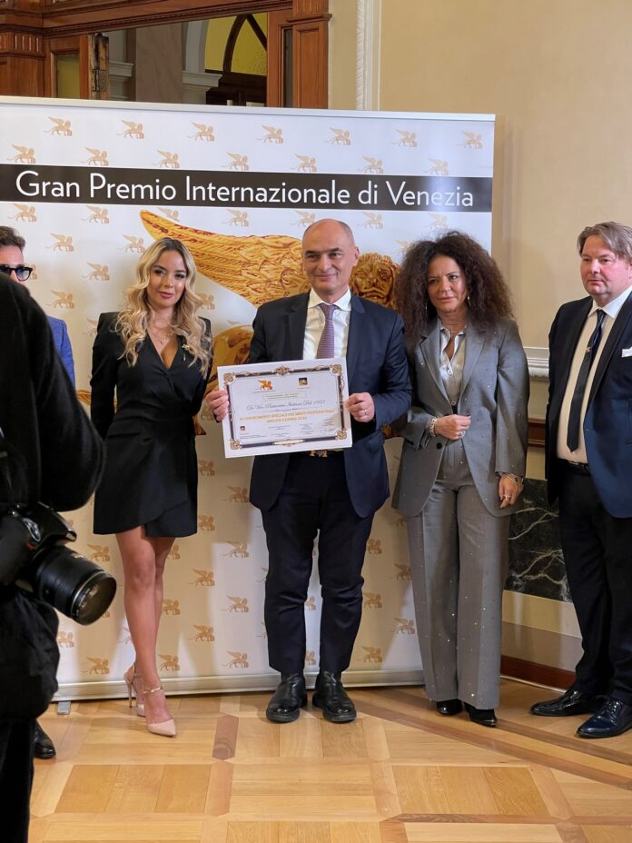 Pompei: doppio riconoscimento a De Vivo conferito dal Comitato Leone d’Oro di Venezia