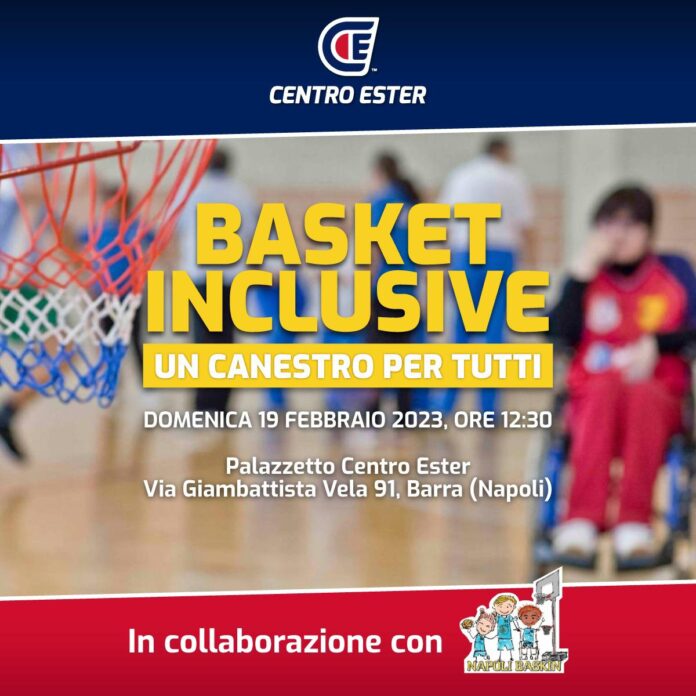 Arriva “Un canestro per tutti”, basket e inclusione al Centro Ester