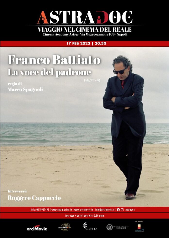 AstraDoc porta a Napoli il docu-film “Franco Battiato – La voce del padrone”