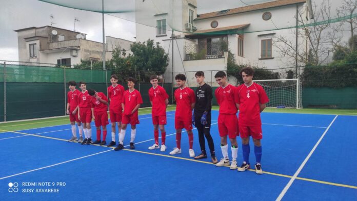 Campionati studenteschi: il liceo Marone di Sorrento passa il primo turno a calcio a 5 allievi