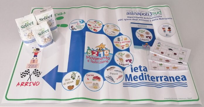 Select Legumi partecipa al progetto dell’ASL Napoli 3 sud per la promozione della dieta mediterranea al fianco di scuole e aziende