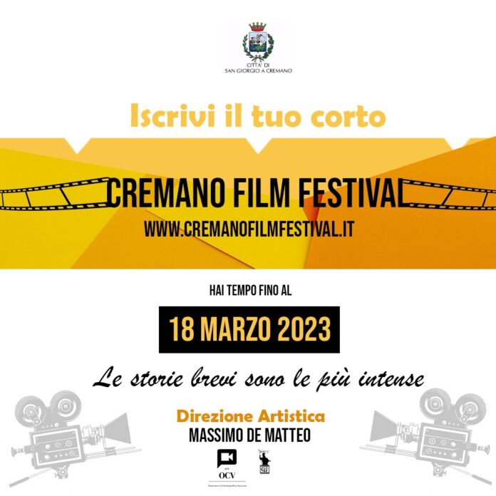 San Giorgio a Cremano: al via il “Cremano Film Festival”. 1° edizione della rassegna dedicata ai corti con sfondo sociale