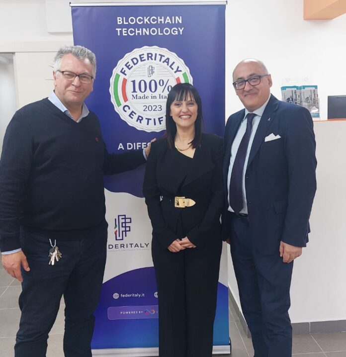 L’Incubatore campano e FederItaly insieme per la valorizzazione delle imprese e della certificazione 100% made in Italy in blockchain decentralizzata