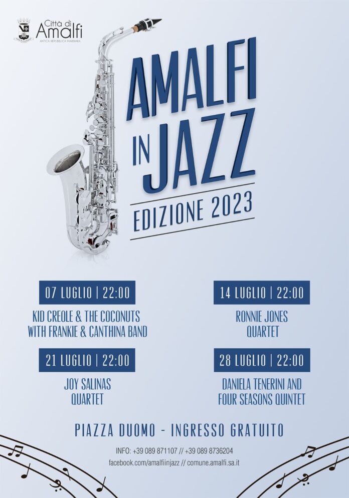 Al via Amalfi in Jazz. Kid Creole & The Coconuts and Frankie & Canthina Band con un concerto unico, inedito, ideato in esclusiva per Amalfi