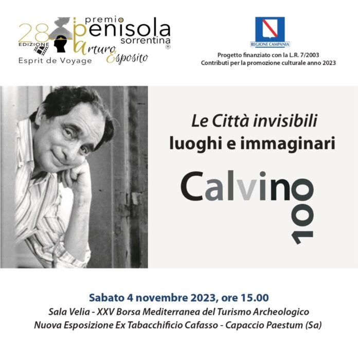 Alla Bmta di Paestum, un happening del Premio Penisola Sorrentina per celebrare Italo Calvino