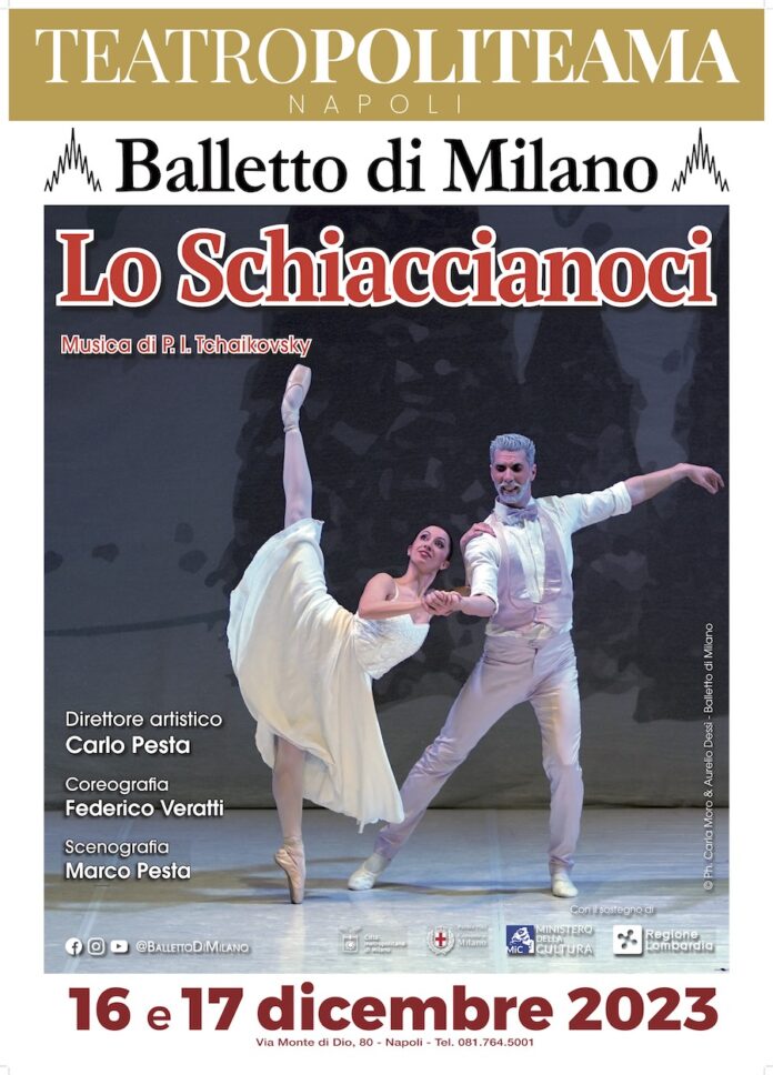Teatro Politeama: E’ tempo di “Schiaccianoci”, il 16 e 17 dicembre arriva il Balletto di Milano