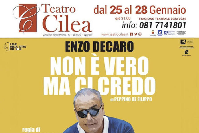 Teatro Cilea: Enzo Decaro con '