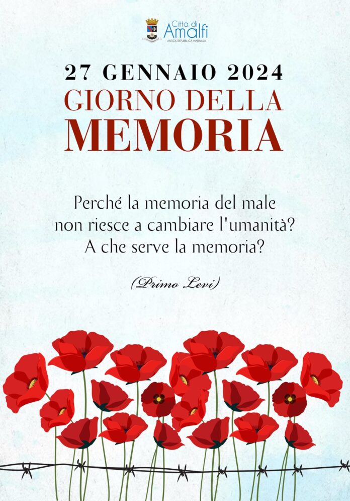 Amalfi celebra la Giornata Internazionale della Memoria