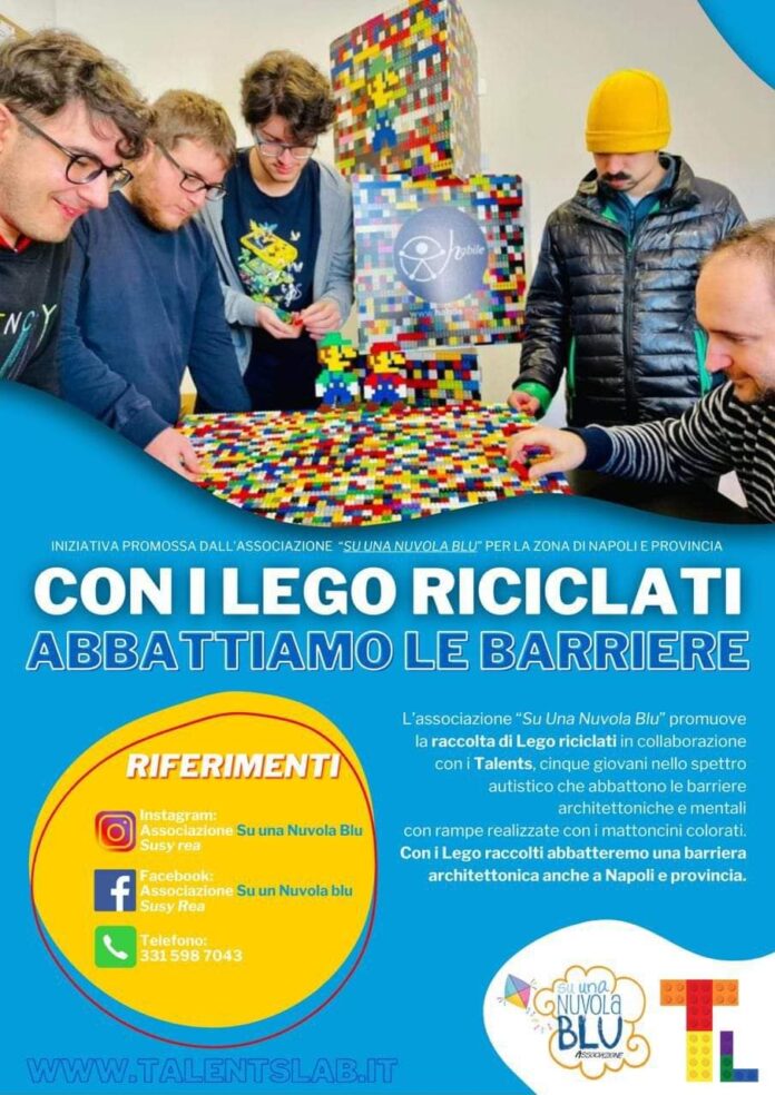 Sant'Anastasia - LEGO riciclati per abbattere le barriere architettoniche